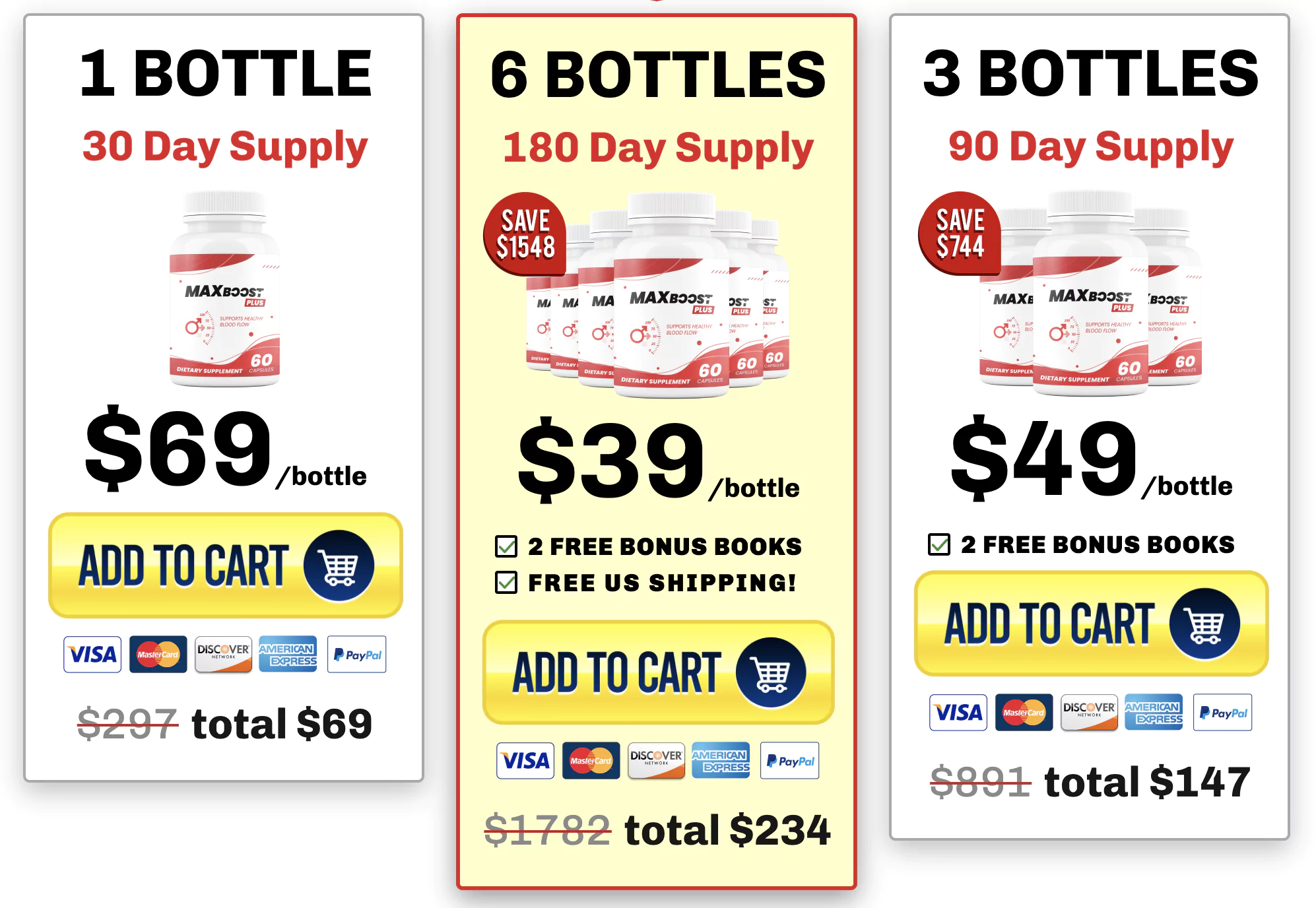 max boost plus price